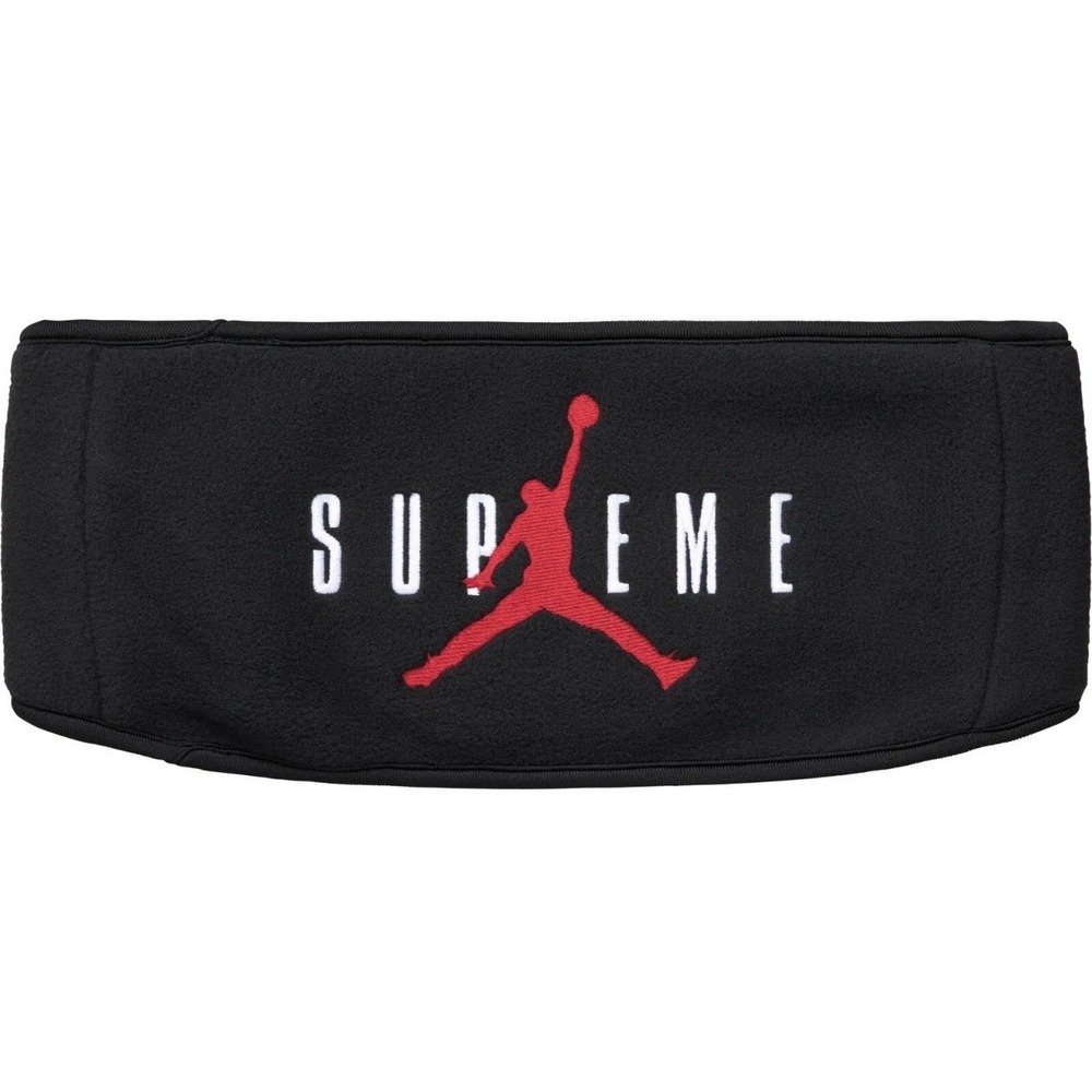 Supreme x Jordan Headband Black FW24 NWT